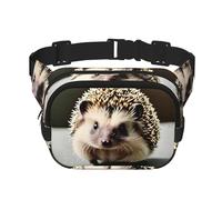 Carino riccio stampato alla moda sacchetto della vita, borsa messenger unisex, borsa da viaggio alla moda