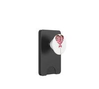 Carino rosa a forma di cuore caramella con cioccolato glassa lecca-lecca PopSockets PopWallet per MagSafe