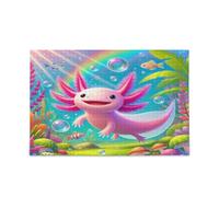 Carino Rosa Axolotl Jigsaw Puzzles Puzzle 1000 29.5×19.7 pollici
