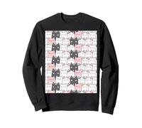 Carino Rosa Chubby Cat Friends Felpa