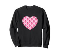 Carino rosa fragola frutta modello minimalista Felpa