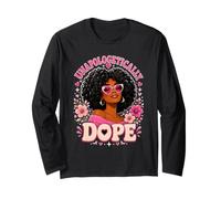 Carino Rosa Nero Storia Mese Unapologetically Donne Dope Maglia a Manica