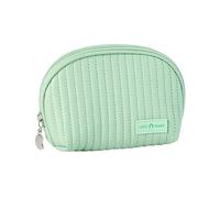 Carino Sacchetto di Trucco Mini Sacchetto Cosmetico per le Donne Piccolo Trapuntato Beauty Bag Handy Zipper Pouch Vqt96, C, Taglia unica