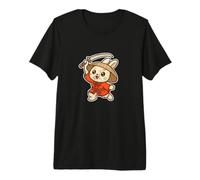 Carino Samurai Bunny Katana Guerriero Maglietta Premium