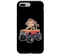 Carino Scimmia In Un Monster Truck Custodia per iPhone 7 Plus/8 Plus
