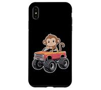 Carino Scimmia In Un Monster Truck Custodia per iPhone XS Max