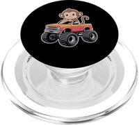 Carino Scimmia In Un Monster Truck PopSockets PopGrip per MagSafe