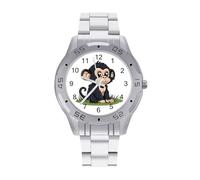 Carino Scimmia Uomo Business Watch Moda In Acciaio Inox Orologi Da Polso Personalizzato Facile Leggere Orologi per Le