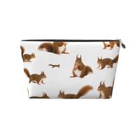 Carino - Scoiattolo carino, Borsa da toilette Borsa per trucco Borsa per cosmetici Borsa da toilette da viaggio portatile