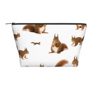 Carino - Scoiattolo carino, Borsa da toilette Borsa per trucco Borsa per cosmetici Borsa da toilette da viaggio portatile