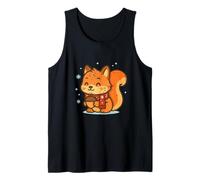 Carino Scoiattolo Inverno con ghianda Canotta