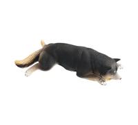 Carino Shiba Inu Cane Figurina Decorazione Del Cane Sdraiato In Miniatura Modello Decorazione Della Torta Regalo Per Donna Mamma Compleanno Pet Fan Collezionista