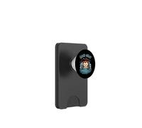 Carino Sleepy Owl Buona Notte Bedtime Illustrazione PopSockets PopWallet per MagSafe