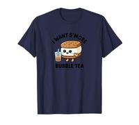 Carino S'more Cartoon I Want S'more di Quello Maglietta