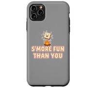 Carino S'more Toast Fun Than You Falò Kawai Camping Humor Custodia per iPhone 11 Pro Max