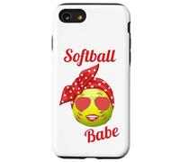 Carino Softball Babe Sport Atleta Donna Softball Vibes Custodia per iPhone SE (2020) / 7/8