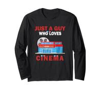 Carino Solo Un Ragazzo Che AMA Il Cinema Uomini e Ragazzi Maglia a Manica