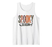 Carino Spooky Stagione - Retro Bats Ghost Pumpkin Fall Vibes Canotta