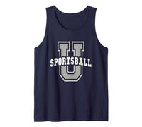 Carino SPORTSBALL University Cheerleader College Nerd Geek Canotta