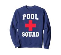 Carino Squadra Piscina Ragazzi Crociera Nuoto Scuba Surf Vacanza Team Felpa