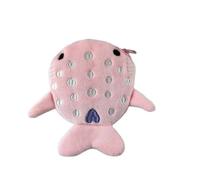 Carino Squalo Portamonete Morbido Peluche Cerniera Piccolo Portafoglio per Bambini Ragazze Ragazze Donne Kawaii Cavi Dati Auricolari Borsa Portachiavi, rosa, Taglia unica