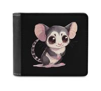 Carino Sugar Glider Novità Portafoglio Sottile Tasca Frontale Bifold Portafoglio con Porta Carte di Credito per Donne Uomini, Stile:, Taglia unica, Per tutte le stagioni