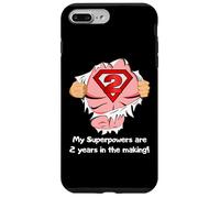 Carino Supereroe 2 Anno Vecchio Ragazze Custodia per iPhone 7 Plus/8 Plus