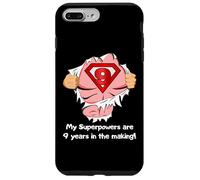 Carino Supereroe 9 Anni Ragazze Custodia per iPhone 7 Plus/8 Plus