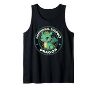 Carino Supporto Emotivo Drago Kawaii Chibi Canotta