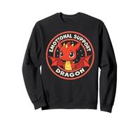 Carino Supporto Emozionale Drago Chibi Kawaii Felpa