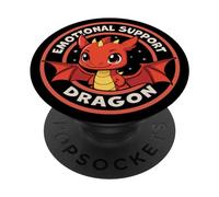 Carino Supporto Emozionale Drago Chibi Kawaii PopSockets PopGrip Adesivo