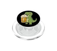 Carino T Rex Boba Cartoon Dinosaur Bubble Tea Snack Amante PopSockets PopGrip per MagSafe