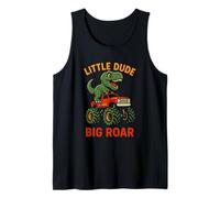Carino T-Rex Monster Truck Big Roar ragazzi, dinosauro dei bambini Canotta