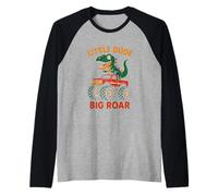 Carino T-Rex Monster Truck Big Roar ragazzi, dinosauro dei bambini Maglia con Maniche Raglan