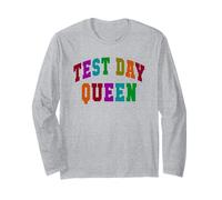 Carino Test Giorno Regina Testing Insegnante Bruh Scienza Matematica Hustle Maglia a Manica