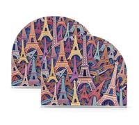 Carino Torre Eiffel Colore Del Fumetto Acrilico Fattoria Portatovaglioli per il bagno, Ristorante freestanding Paper Napkin Holder Home Decor