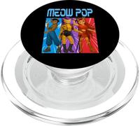 Carino Trio Cat Warriors Parodia Retro Estetica PopSockets PopGrip per MagSafe