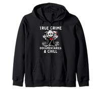 Carino True Crime Documentari E Chill Cold Case Lovers Felpa con Cappuccio