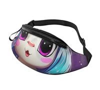 Carino unicornios Marsupio per Uomini Donne Moda Marsupio Borse a Tracolla Regolabile Ovunque Cintura Bag