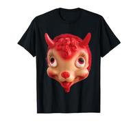 Carino Valentine Devil Goat Doll Maglietta