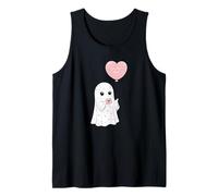 Carino Valentine Ghost Be My Boo Heart Balloon Canotta