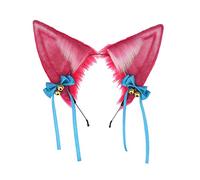 Carino Volpe Orecchie Cosplay Hair Hoop Donna Adolescente Fascia Trucco Fascia Per Live Broadcast Cartoon Carnivals Accessori Capelli Fasce Lavaggio Del Viso Ragazza Adolescente