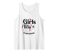 Carino Wine Girls Viaggio Bahamas Vacanza di Viaggio Canotta