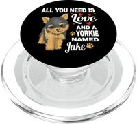 Carino Yorkie chiamato Jake per Yorkshire Terrier Cane Nome PopSockets PopGrip per MagSafe