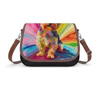 Carino Yorkshire Terrier Crossbody Borse per le Donne Spalla Messenger Bag Borse