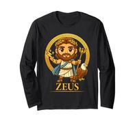 Carino Zeus Grecia Mitologia Greca Dio Chibi Maglia a Manica