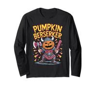 Carino Zucca Berserker Halloween Viking Maglia a Manica