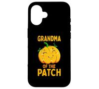 Carino zucca nonna della patch Halloween Family Costume Custodia per iPhone 16