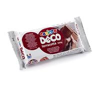 Carioca 30996/21 Déco - Pasta da modellare in terracotta adatta a tutte le tecniche di modellazione, 500 g