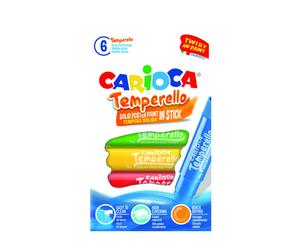 CARIOCA - 42739 - Carioca temperello - colori assortiti - Carioca - astuccio 6 temperelli - 82595 - Conf. da 1 Pz. - 42739
